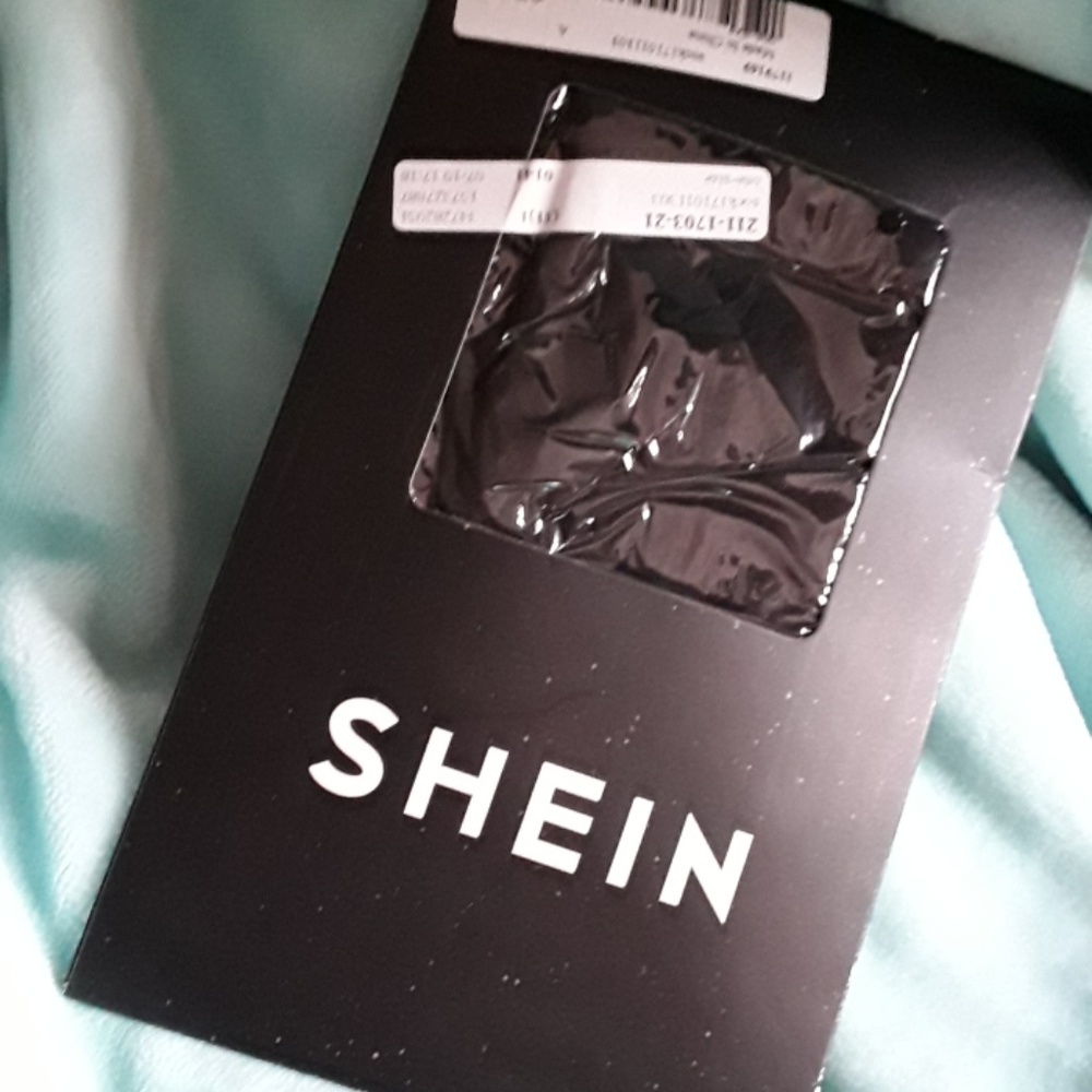Shein black dress socks